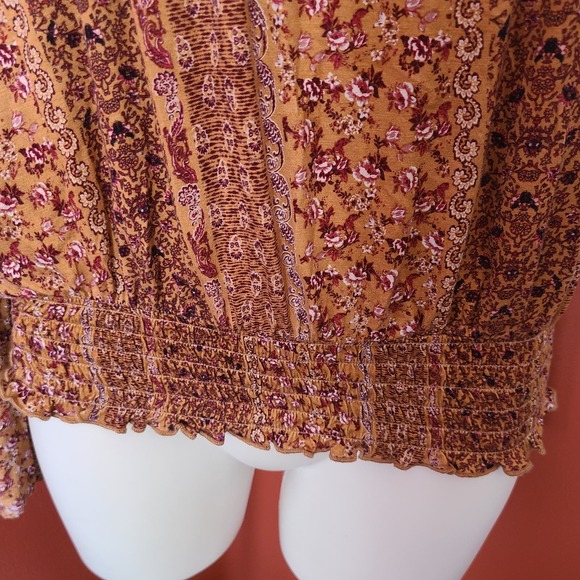 Pink Republic Long Sleeve Blouse Boho - Picture 2 of 6